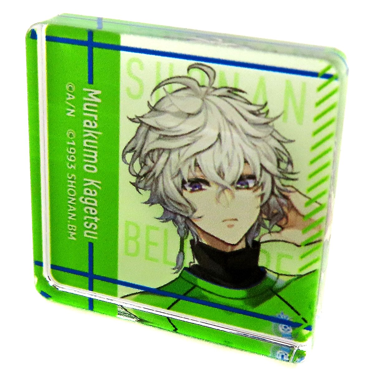Murakumo Kagetsu Shonan Bellmare 2024 J1 20 Clubs Virtual YouTuber Nijisanji Mini Acrylic Block [USED]