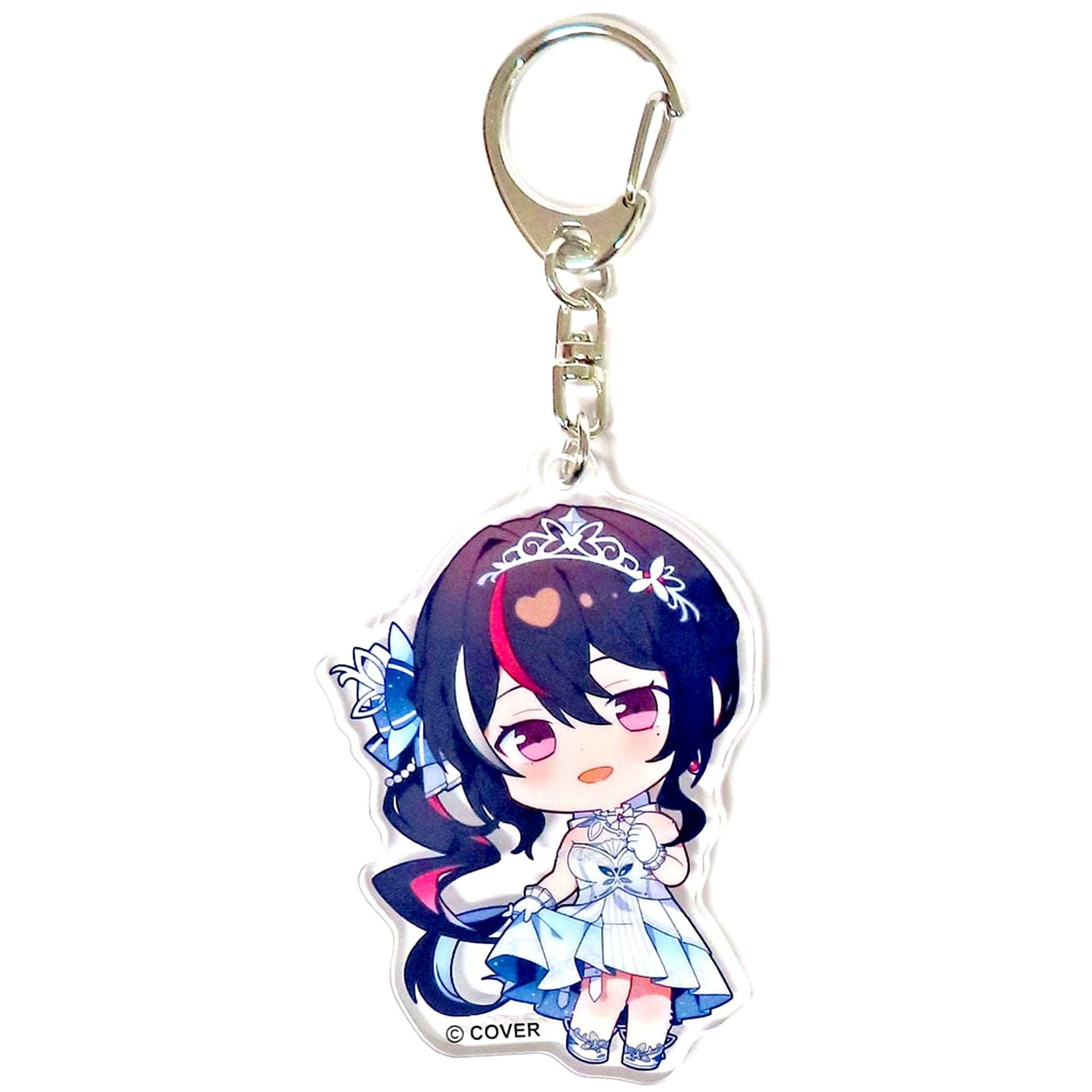 AZKi hololive Random Acrylic Keychain Dress Front View 5th Anniversary [USED]