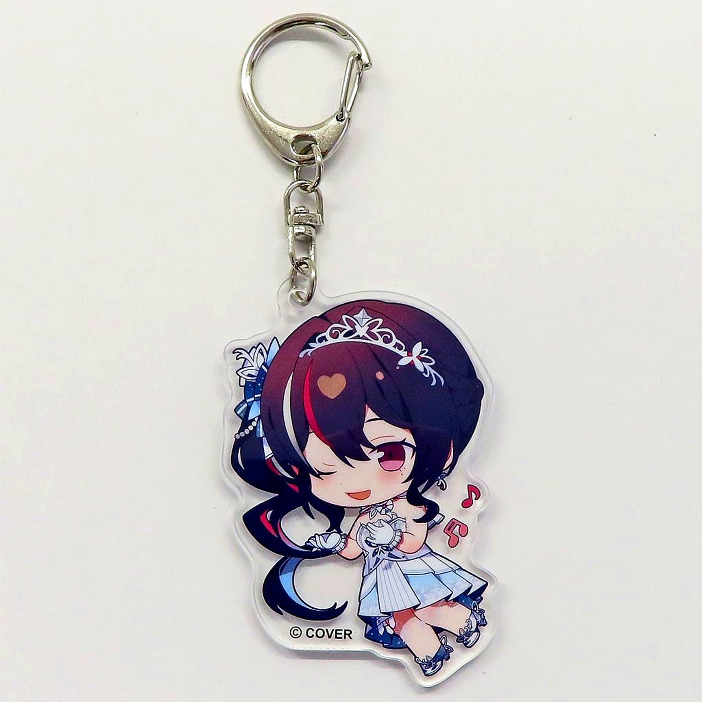 AZKi hololive Random Acrylic Keychain Dress Side View 5th Anniversary [USED]