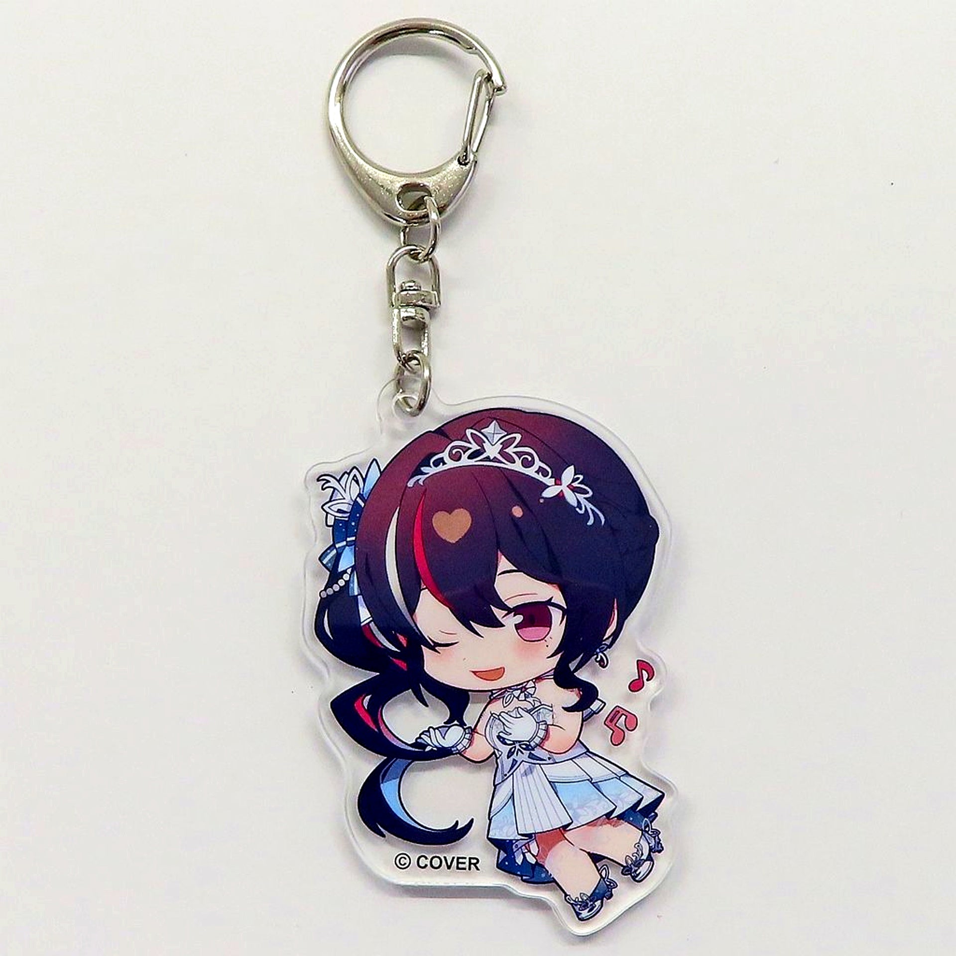AZKi hololive Random Acrylic Keychain Dress Side View 5th Anniversary [USED]