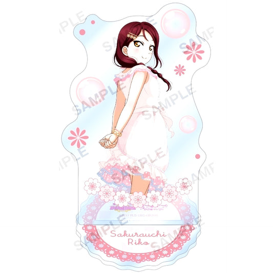 Riko Sakurauchi Aqours Soap Bubble Ver. Acrylic Stand Love Live! School Idol Festival [USED]