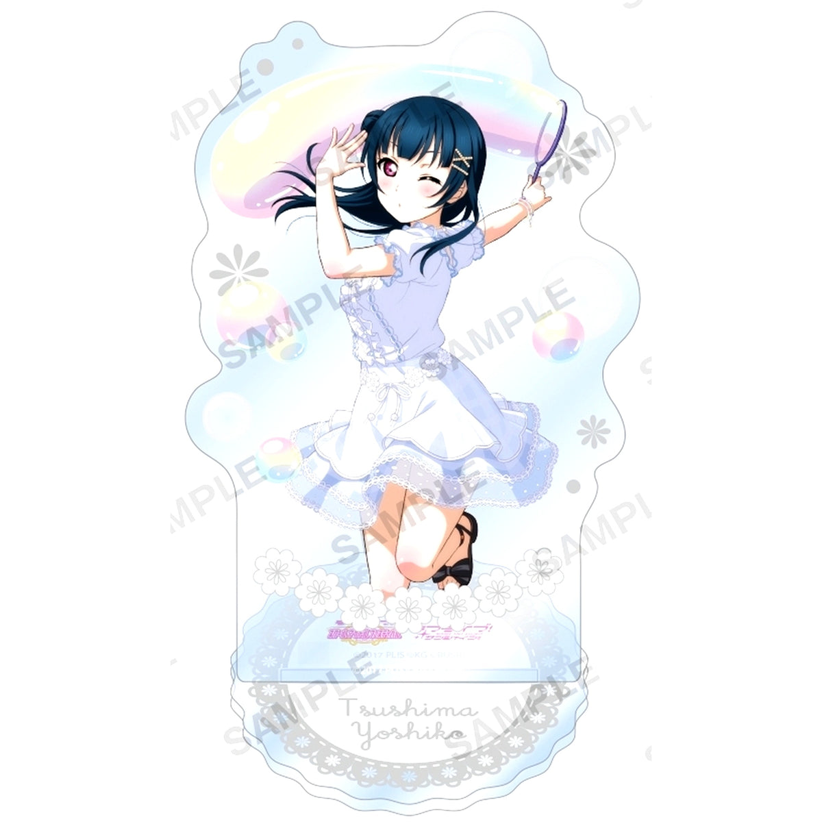 Yoshiko Tsushima Aqours Bubble Ver. Acrylic Stand Love Live! School Idol Festival [USED]