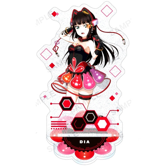Dia Kurosawa Aqours Time Travel Ver. Kirarin Acrylic Stand Love Live! School Idol Festival [USED]
