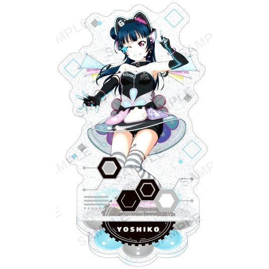 Yoshiko Tsushima Aqours Time Travel Ver. Kirarin Acrylic Stand Love Live! School Idol Festival [USED]