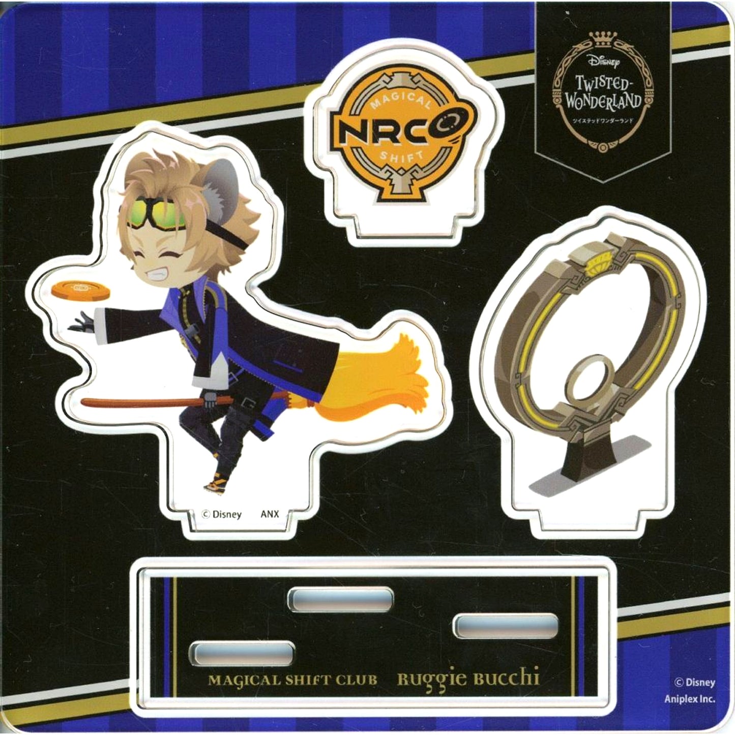 Ruggie Bucchi Disney Twisted Wonderland Magical Shift Club Club Wear Ver. Mini Acrylic Stand [USED]