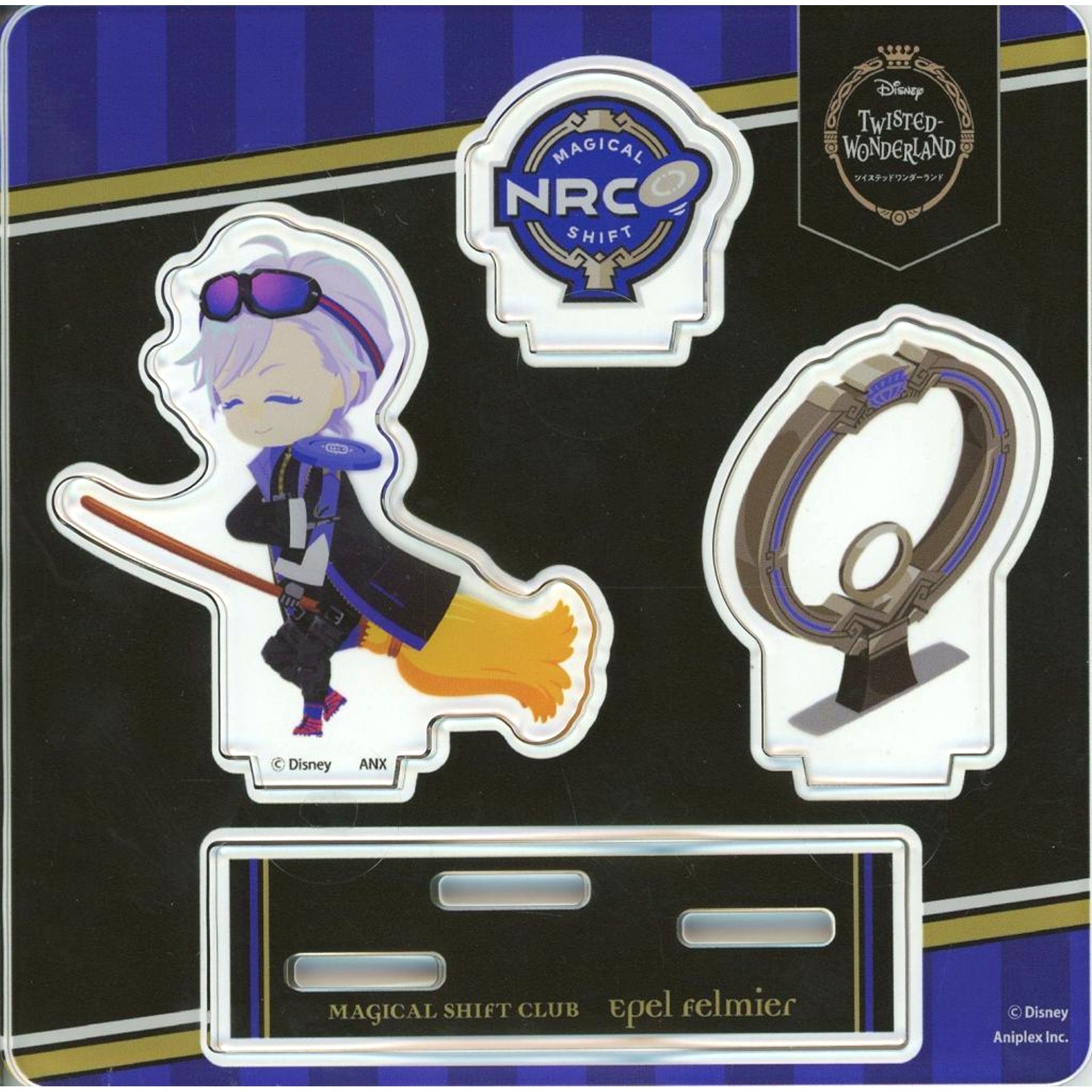 Epel Felmier Disney Twisted-Wonderland Club Wear Ver. Magical Shift Club Mini Acrylic Stand [USED]