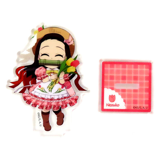 Nezuko Kamado Demon Slayer: Kimetsu no Yaiba x ufotable Cafe Machi Asobi CAFE Picnic Event 2024 First Half Random Acrylic Stand [USED]