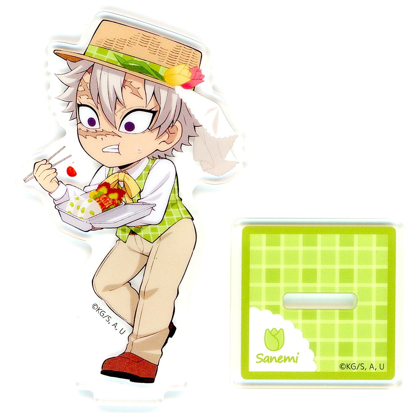 Sanemi Shinazugawa Demon Slayer x ufotable Cafe / Machi Asobi CAFE Picnic Event 2024 First Half Random Acrylic Stand [USED]