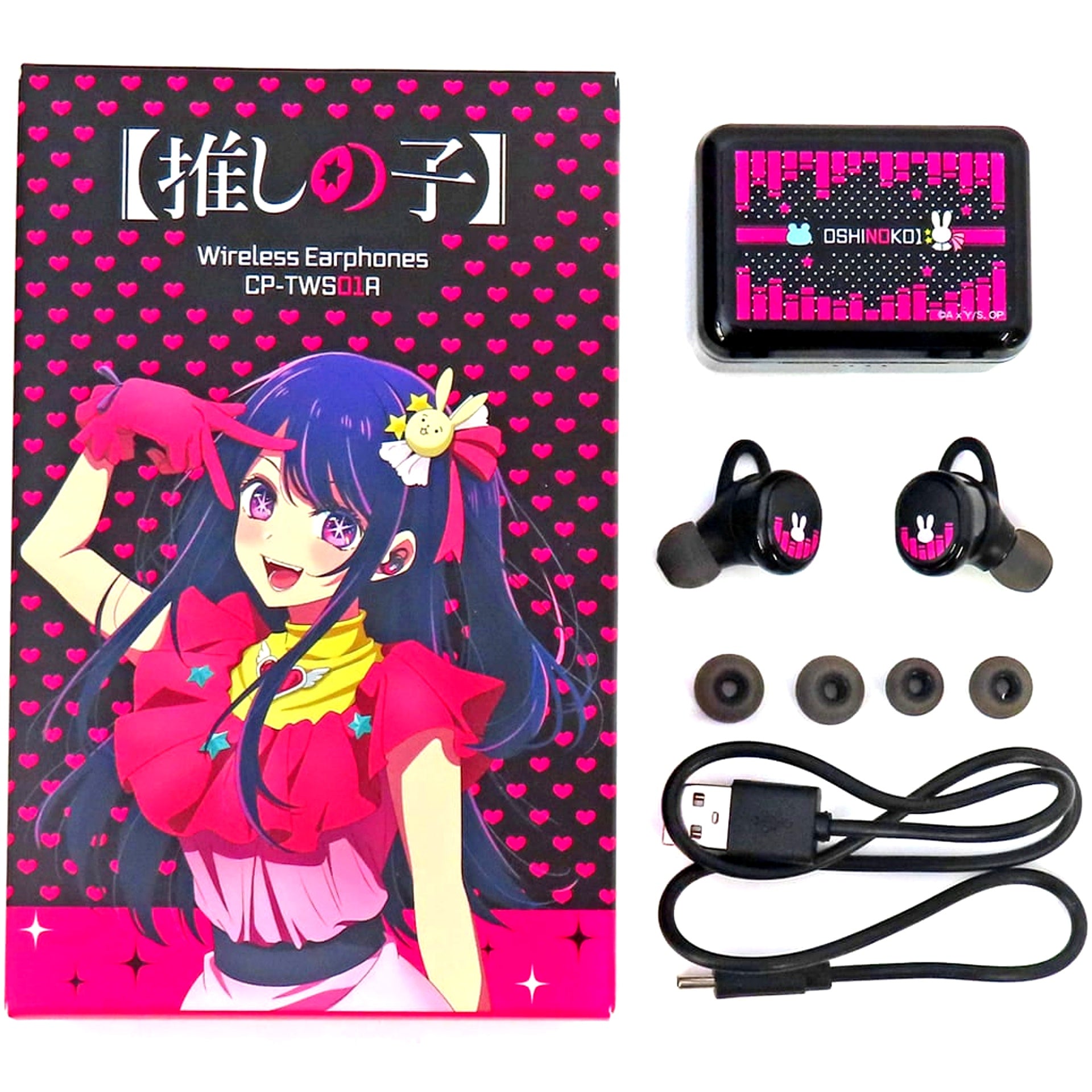 Ai Hoshino Oshi no Ko Model Wireless Earbuds CP-TWS01A x ONKYO [USED]