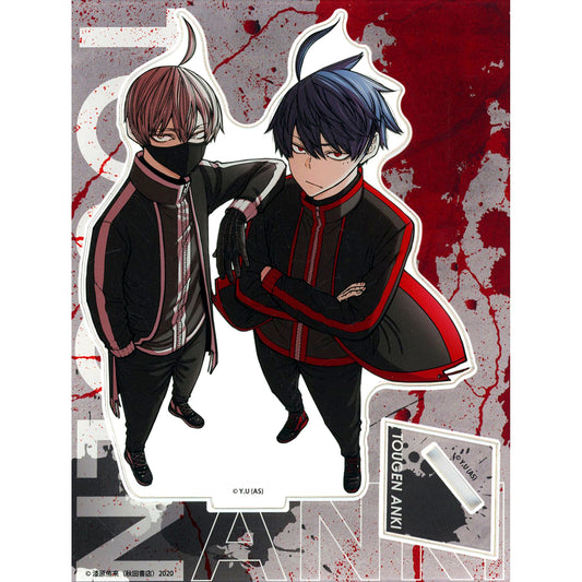 Shiki Ichinose & Jin Kougasaki Big Acrylic Stand Tougen Anki Pop Up Store in Loft [USED]