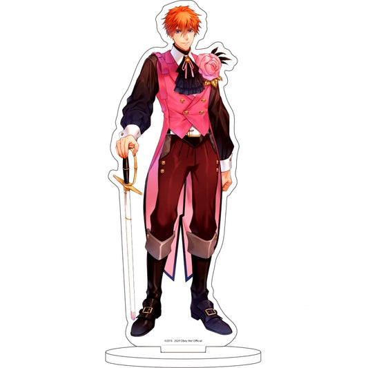 Beelzebub 70. Valentine Ver. Illustration Obey Me! Acrylic Stand [USED]