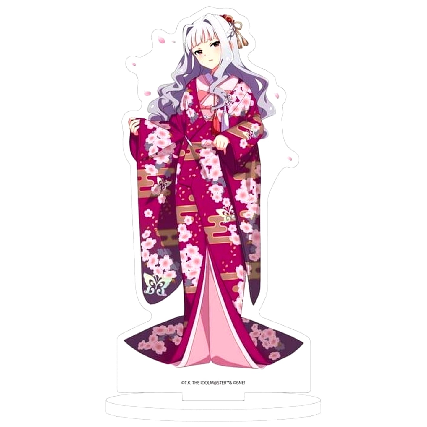 Takane Shijou The Idolm@ster Million Live! 05 Sakura Japanese Dress Ver. Drawn Acrylic Stand [USED]