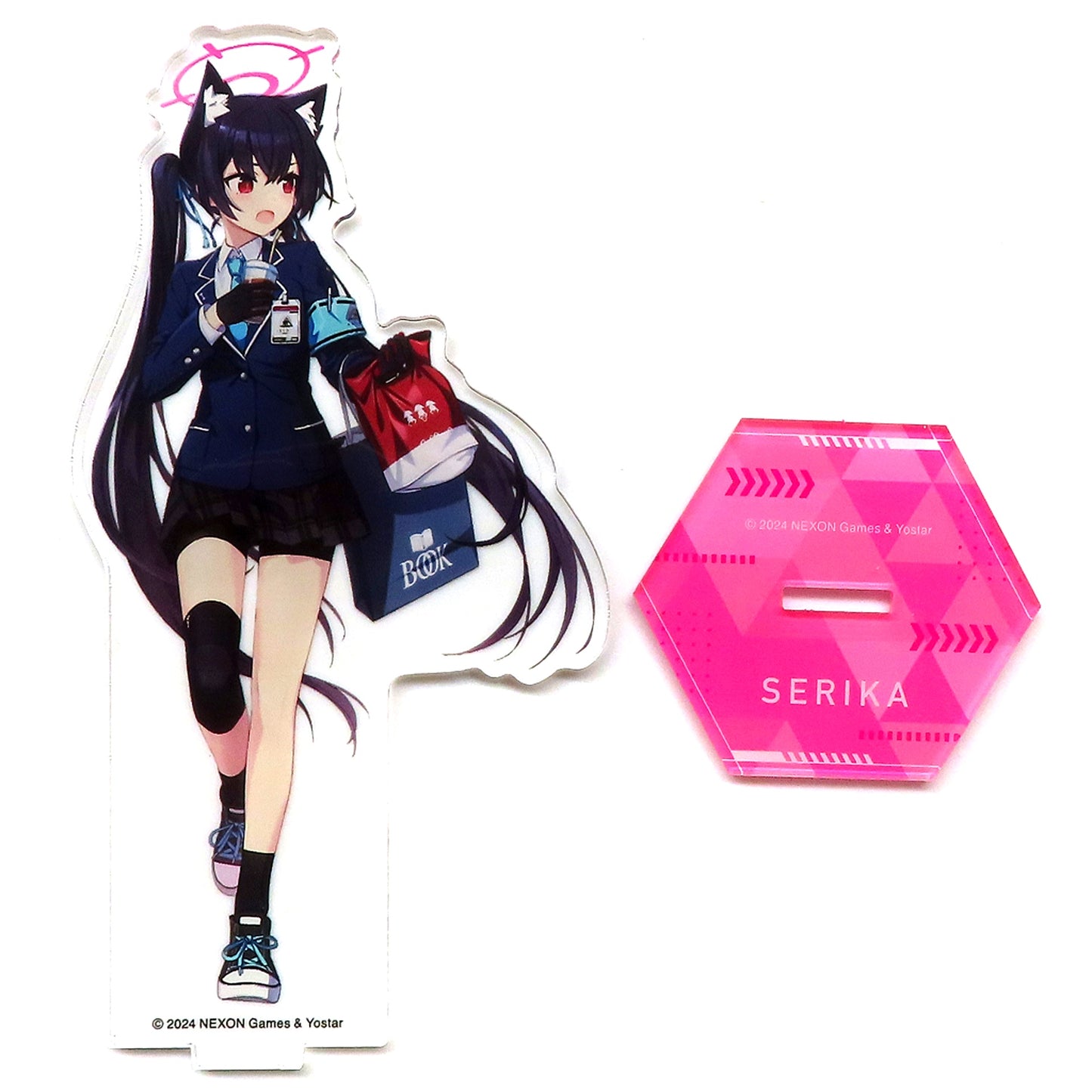 Serika Kuromi Blue Archive Yostar OFFICIAL SHOP JR Akihabara Station Limited Acrylic Stand [USED]