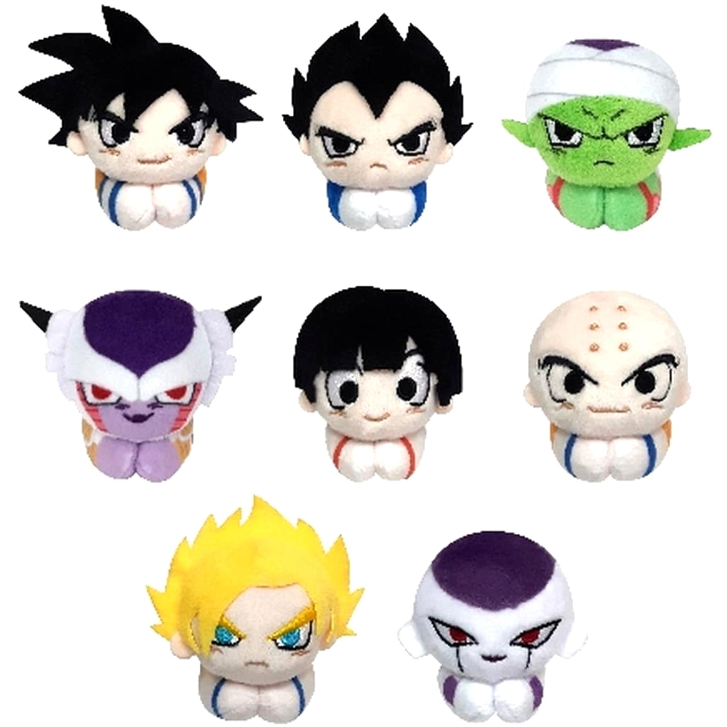 Son Goku & Others Dragon Ball Z All 8 Types Set Hagu Chara Collection [USED]