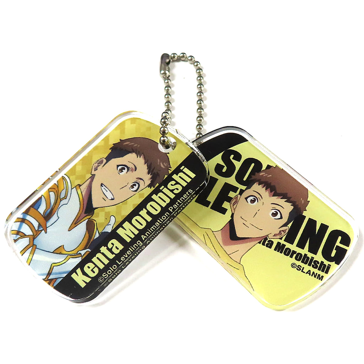 Solo Leveling Kenta Moroboshi Double Acrylic Keychain Acrylic Item [USED]