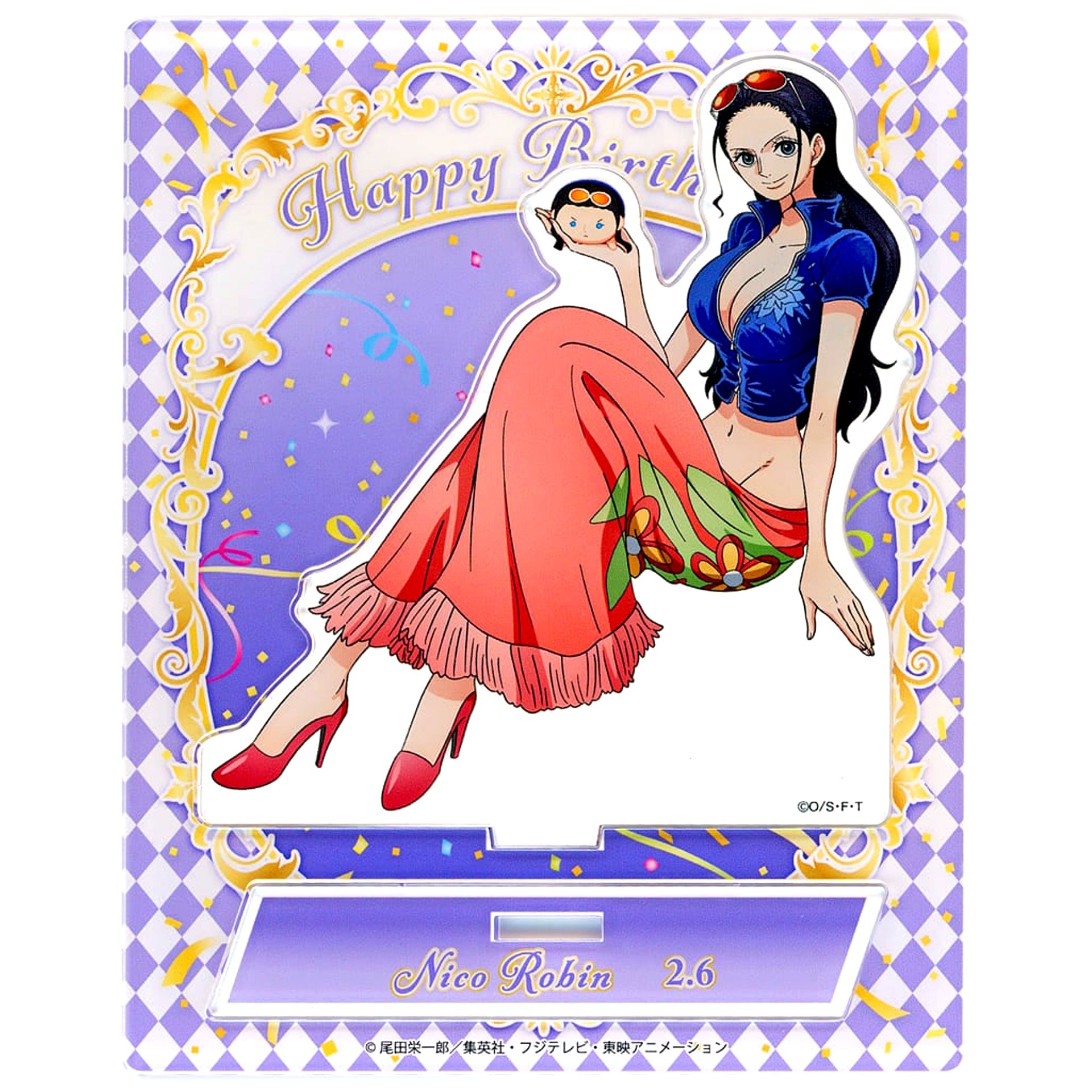 Nico Robin One Piece Birthday Acrylic Stand 2024 [USED]
