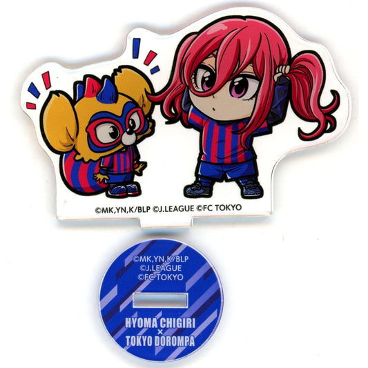 Hyoma Chigiri & FC Tokyo Mini Acrylic Stand J League x Blue Lock Project J League [USED]
