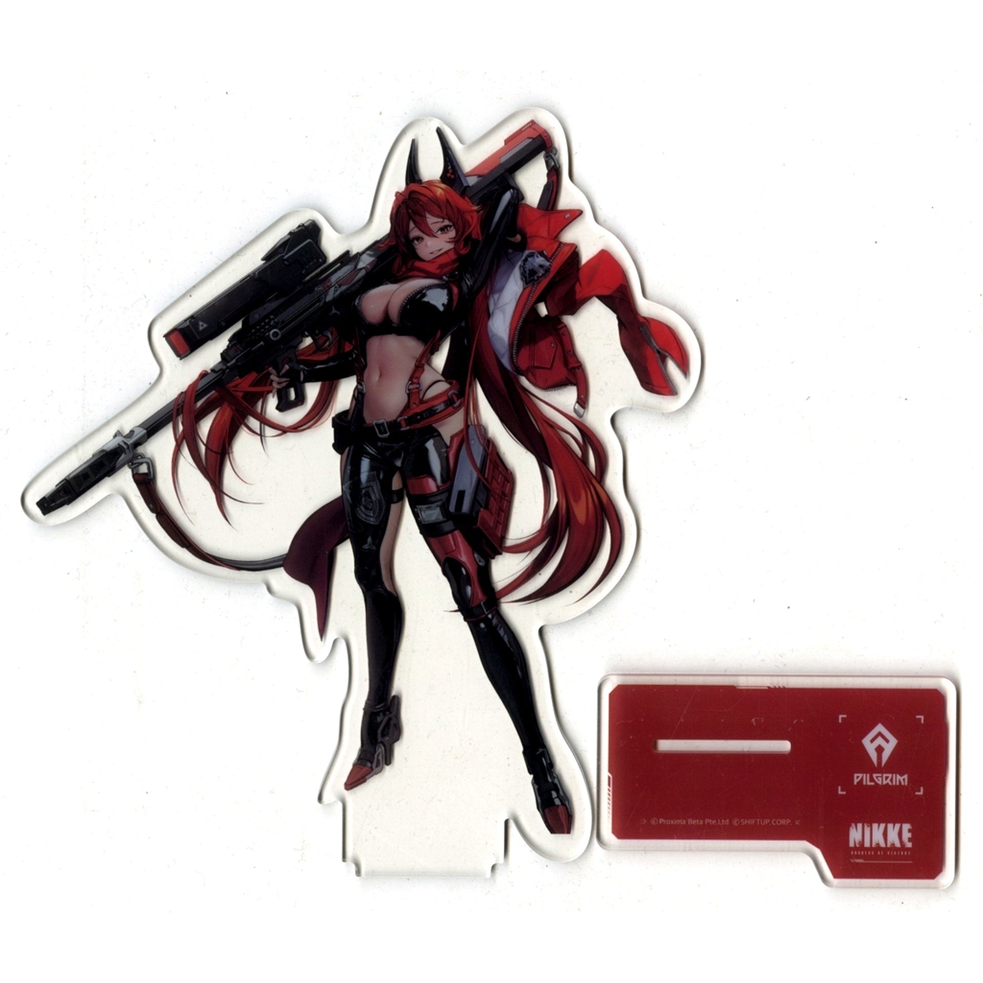 Red Hood Goddess of Victory: Nikke x RED TOKYO TOWER SNS Post Campaign Distribution Acrylic Stand [USED]