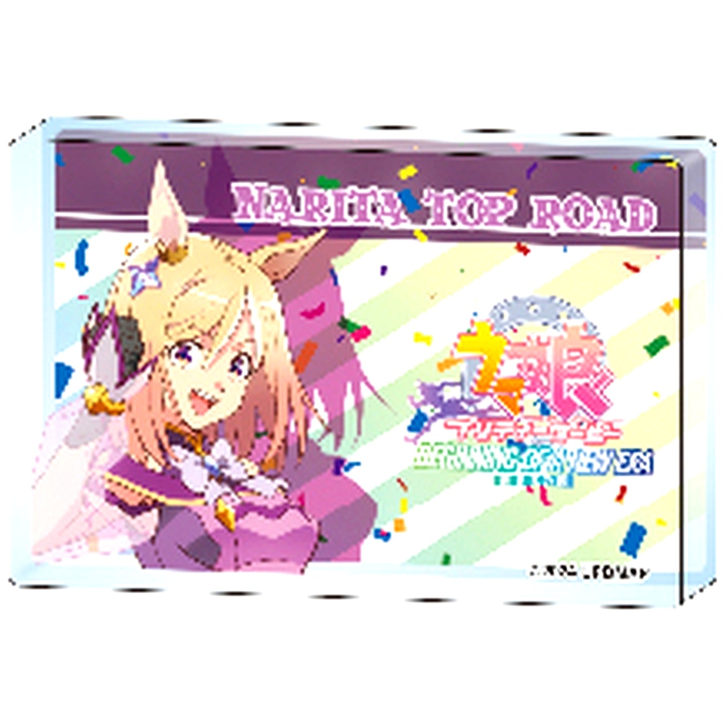 Narita Top Road Uma Musume Pretty Derby the Movie Beginning of a New Era Mini Acrylic Block [USED]