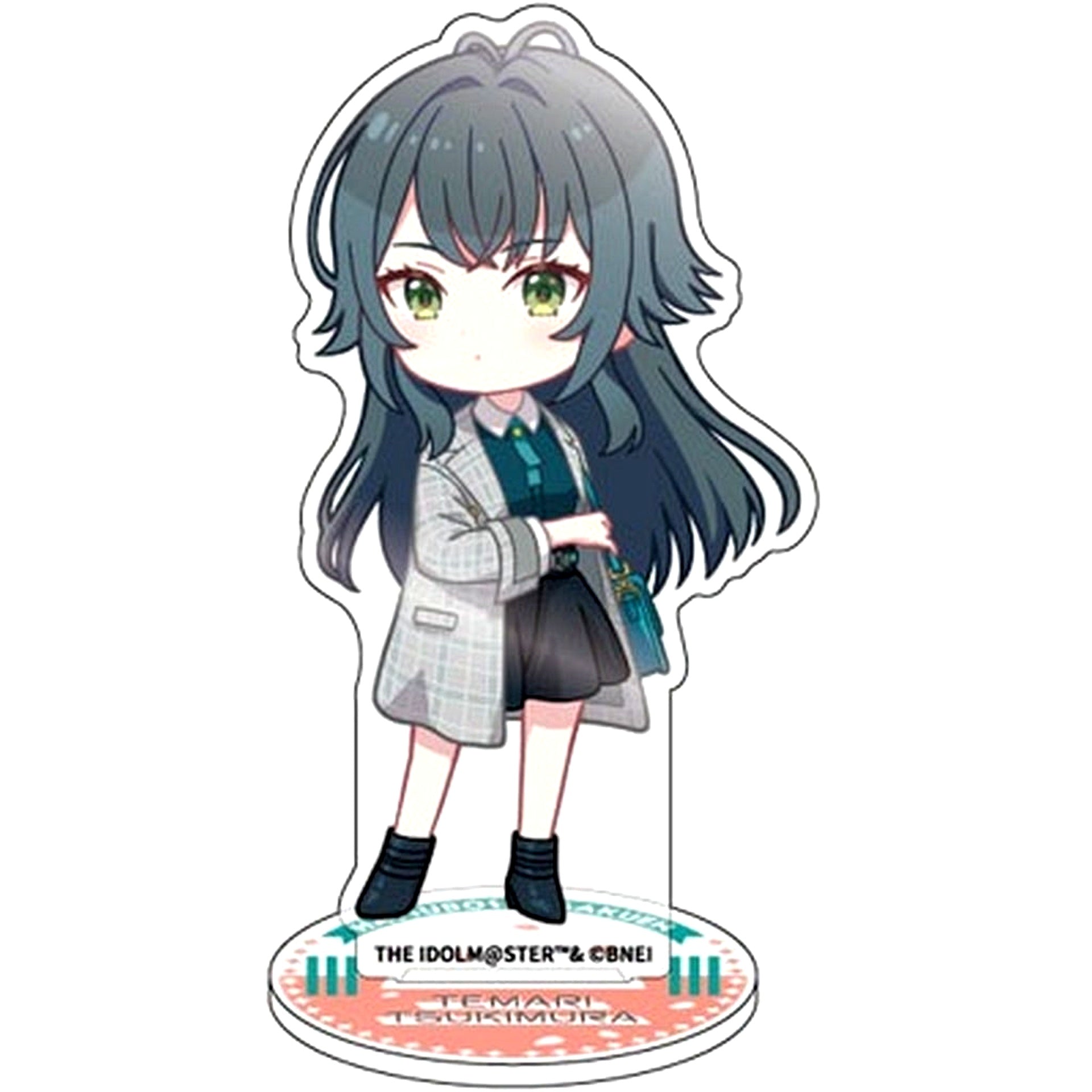 Temari Tsukimura Gakuen Idolmaster Chibi Character Acrylic Stand [USED]