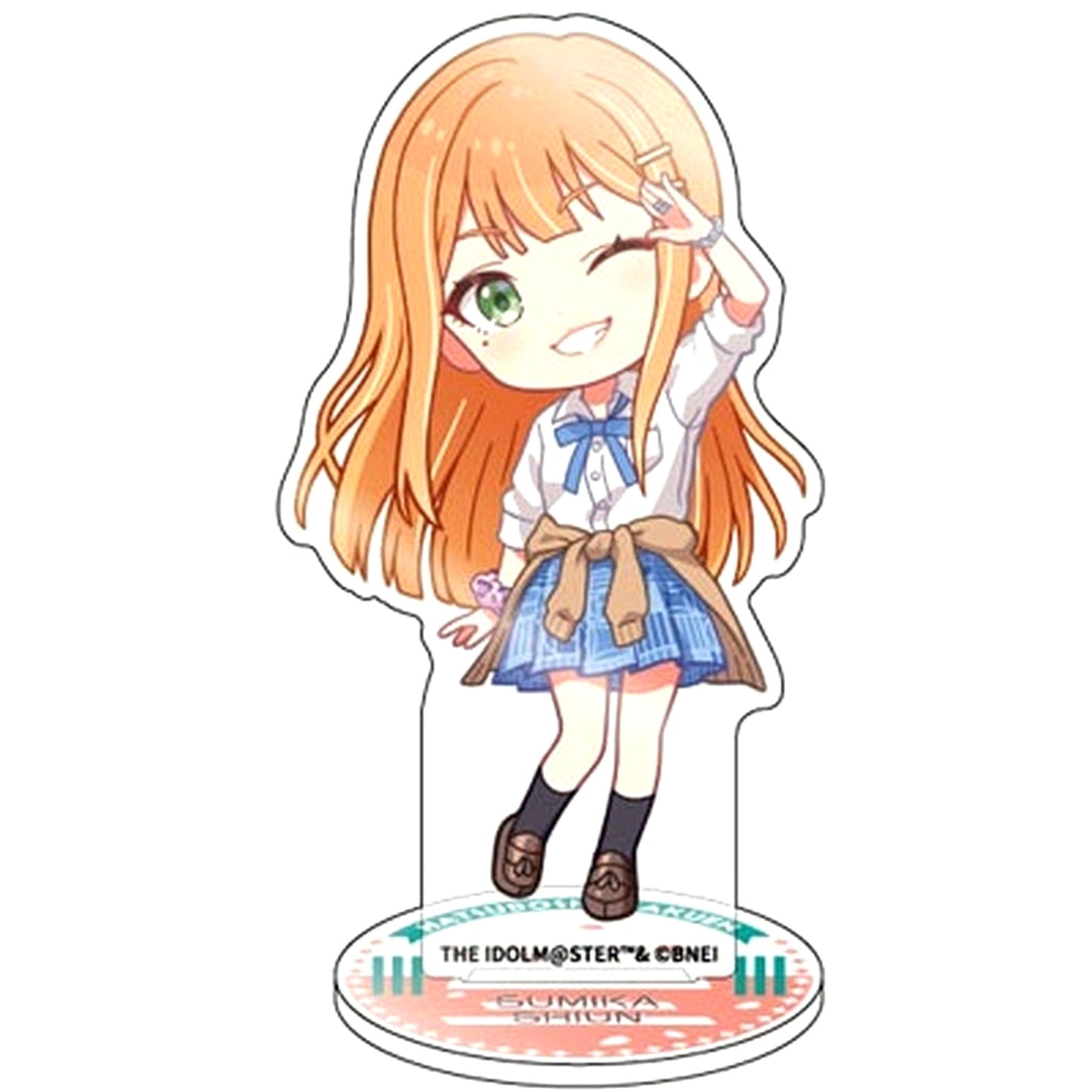 Sumika Shiun Gakuen Idolmaster Chibi Character Acrylic Stand [USED]
