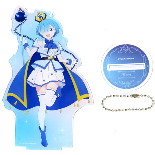 Re:ZERO -Starting Life in Another World- Rem Acrylic Stand Keychain 2024 Re:Zero Ram and Rem's Birthday Life 2024 in Marui Exclusive Acrylic Stands [USED]