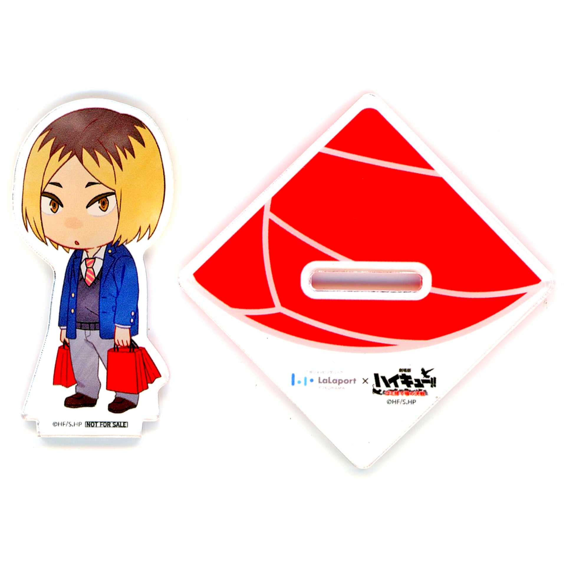 Kenma Kozume Acrylic Stand Haikyu!! The Dumpster Battle x LaLaport Yokohama 17th Anniv First-come Purchase Bonus [USED]