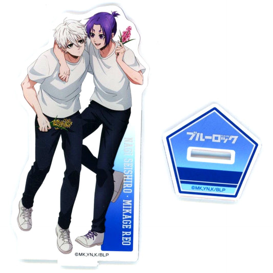 Seishiro Nagi & Reo Mikage Acrylic Stand Blue Lock the Movie EPISODE Nagi x Sunshine Sakae [USED]