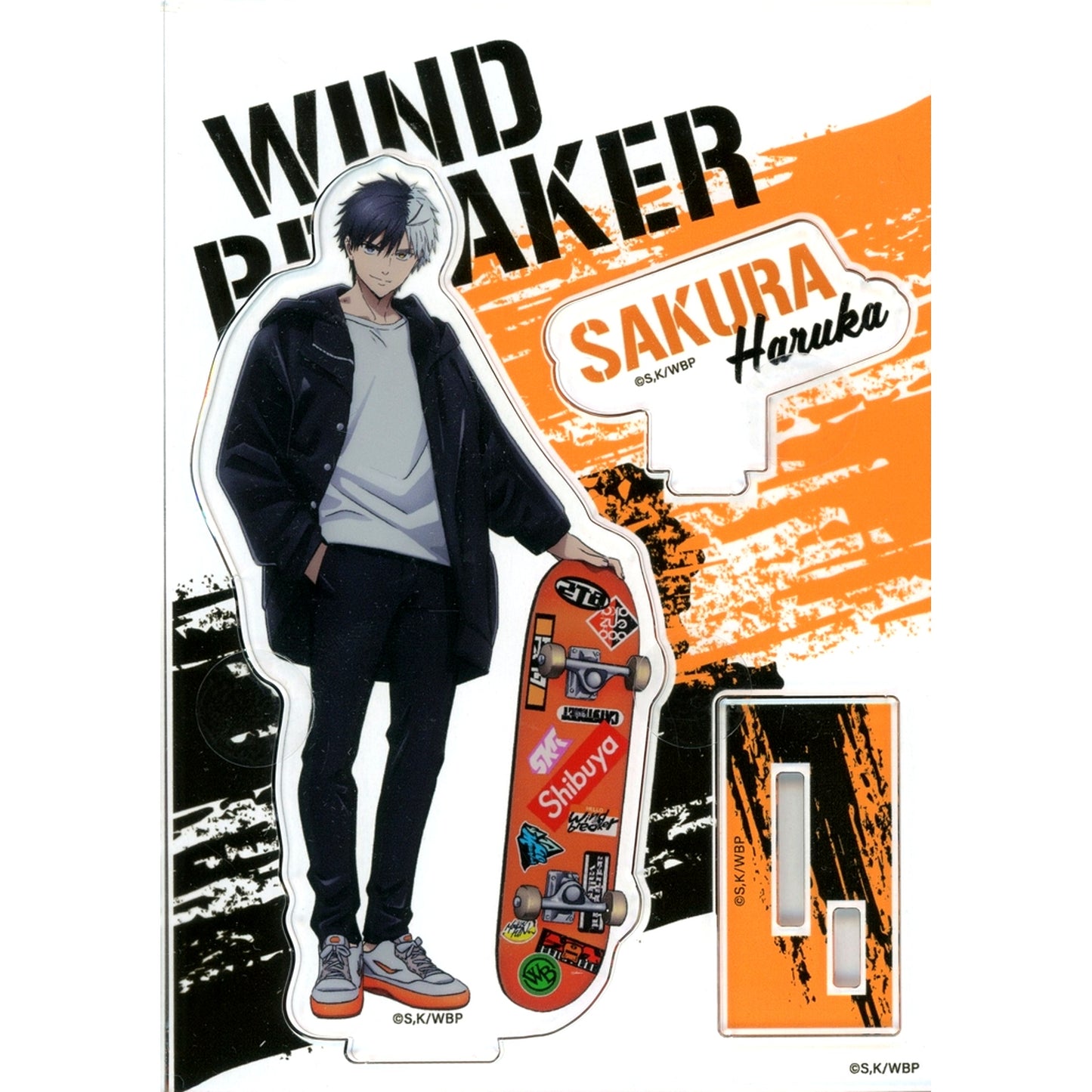 Haruka Sakura WIND BREAKER Acrylic Stand POP UP and Collab Cafe in SHIBUYA TSUTAYA [USED]