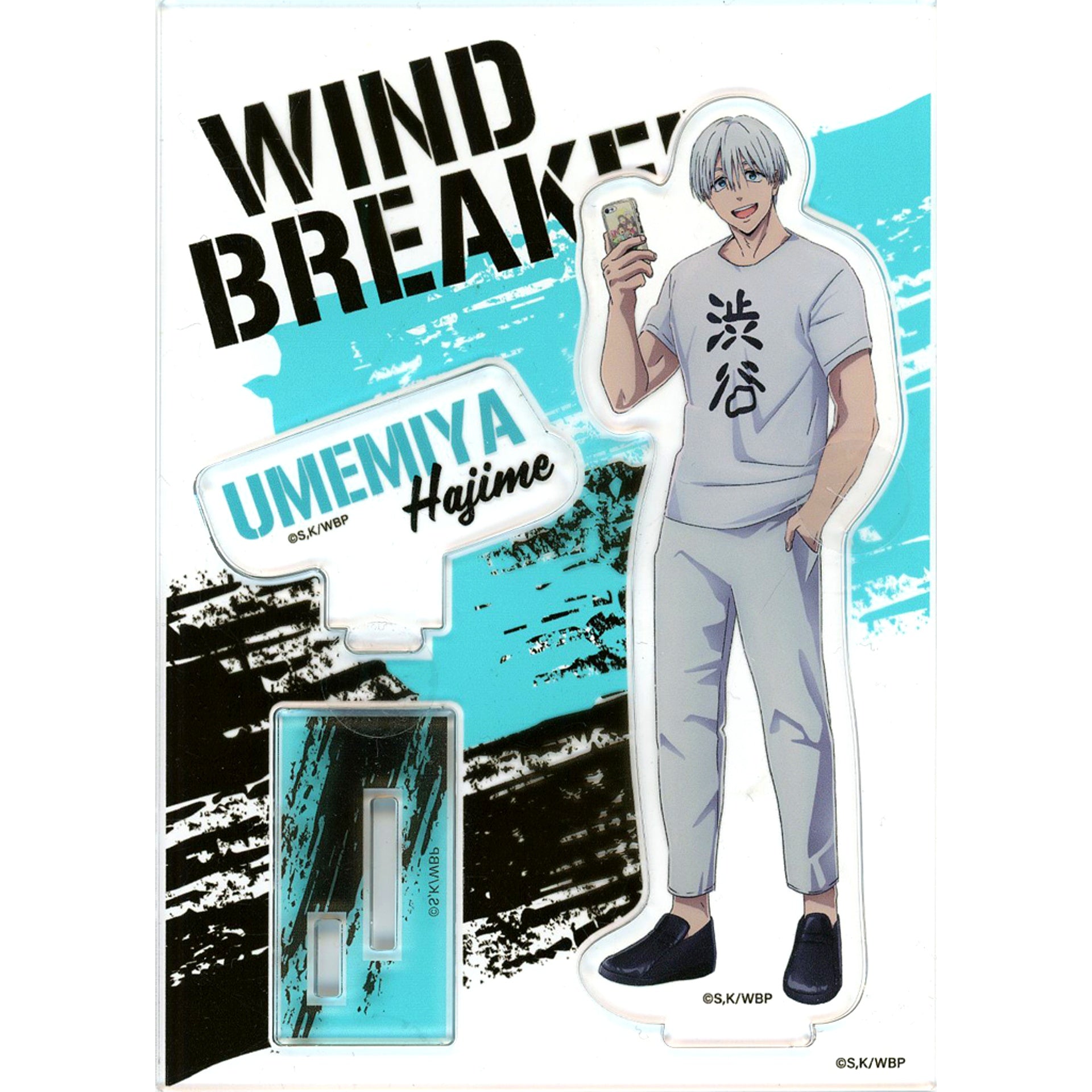 Hajime Umemiya Acrylic Stand Wind Breaker POP UP & Collabo Cafe in SHIBUYA TSUTAYA [USED]