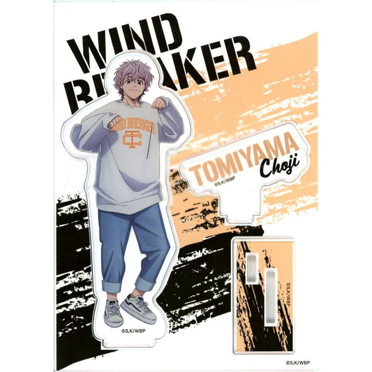 Choji Tomiyama Acrylic Stand Wind Breaker WIND BREAKER POP UP & Collaboration Cafe in SHIBUYA TSUTAYA [USED]