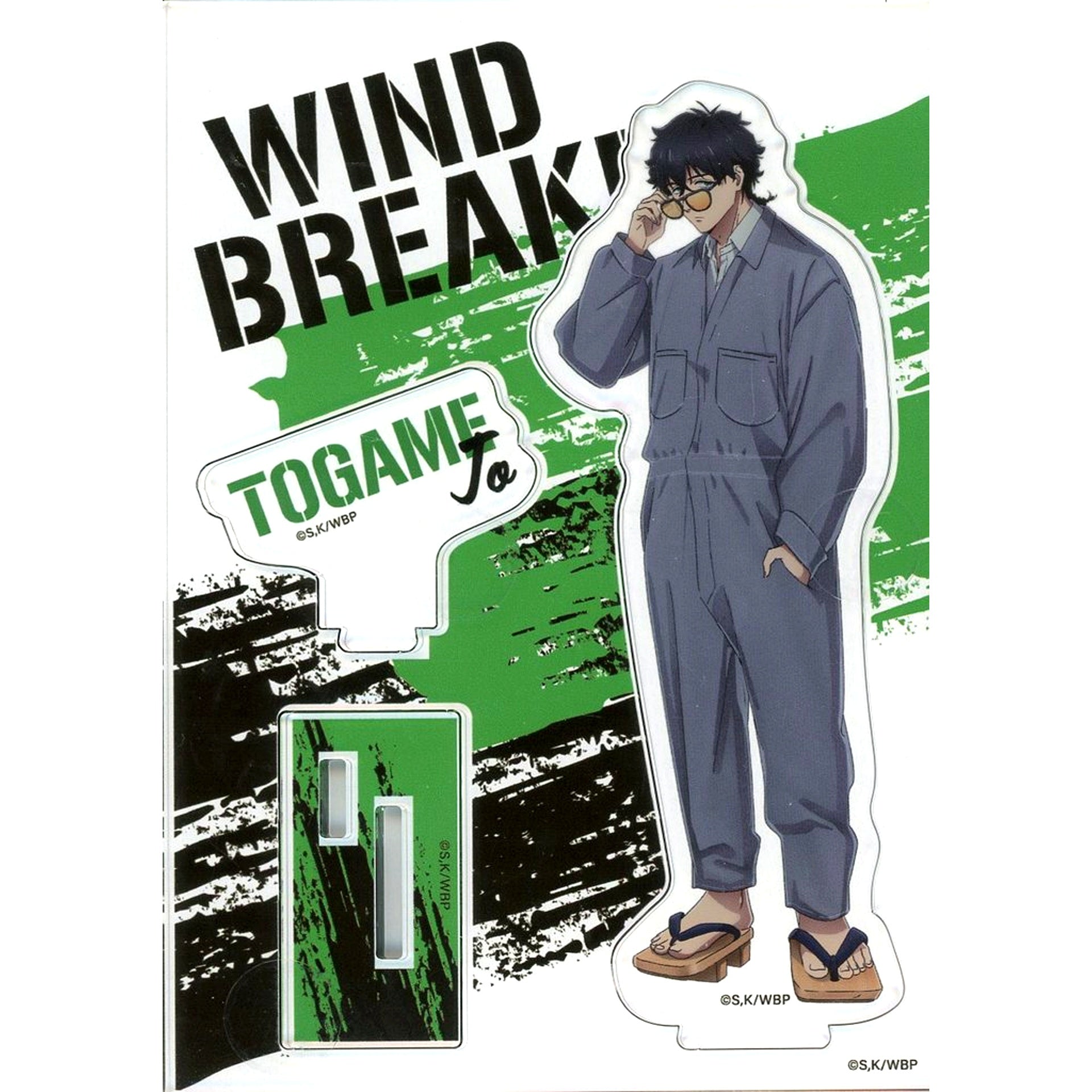 Jo Togame Acrylic Stand Wind Breaker POP UP & Collabo Cafe in SHIBUYA TSUTAYA [USED]