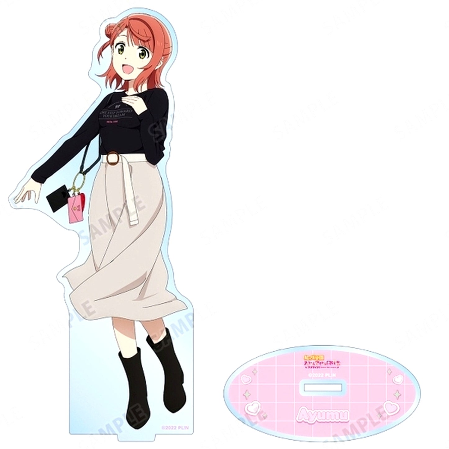 Ayumu Uehara Original Illustration Matching Outfit Ver. Big Acrylic Stand Love Live! Nijigasaki High School Idol Club [USED]