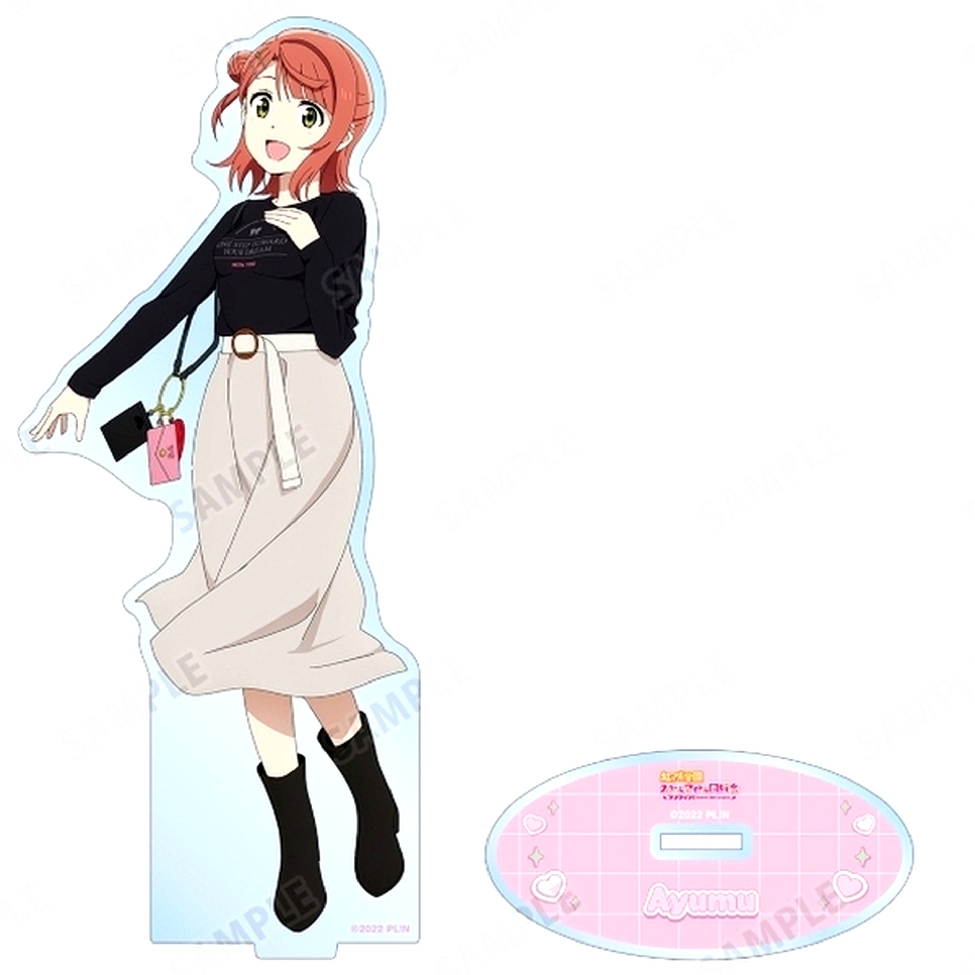 Ayumu Uehara Original Illustration Matching Outfit Ver. Big Acrylic Stand Love Live! Nijigasaki High School Idol Club [USED]