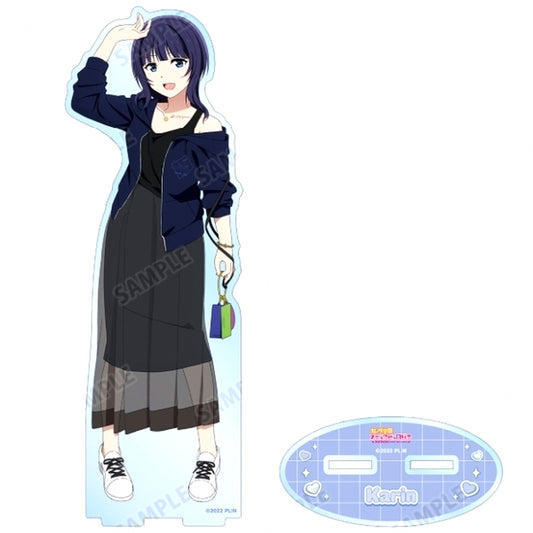 Karin Asaka Illustration Matching Outfit Ver. Big Acrylic Stand Love Live! Nijigasaki High School Idol Club [USED]
