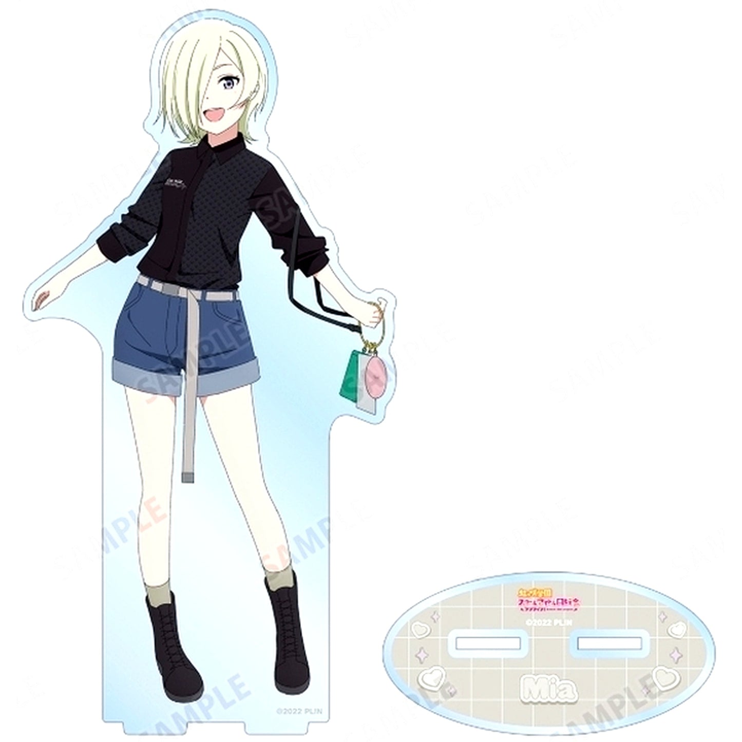 Mia Taylor Original Illustration Matching Outfit Ver. Big Acrylic Stand Love Live! Nijigasaki High School Idol Club [USED]