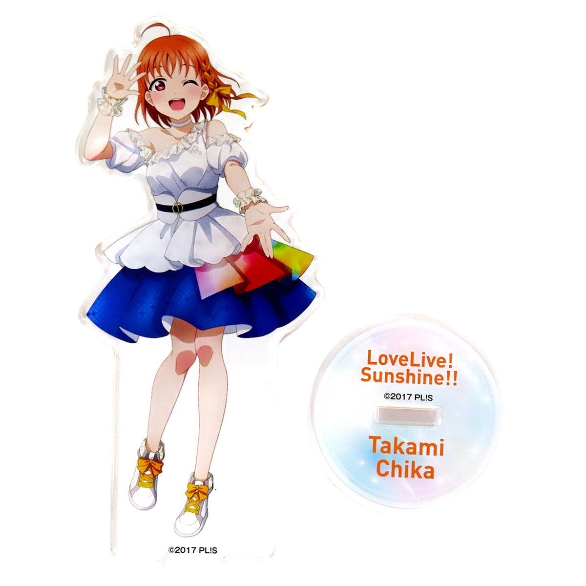 Chika Takami Aqours Acrylic Stand Love Live! Sunshine!! LoveLive! series Official Store School idol theater [USED]