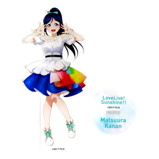 Kanan Matsuura Acrylic Stand Aqours Love Live! Sunshine!! LoveLive! Series Official Store School Idol Theater Goods [USED]
