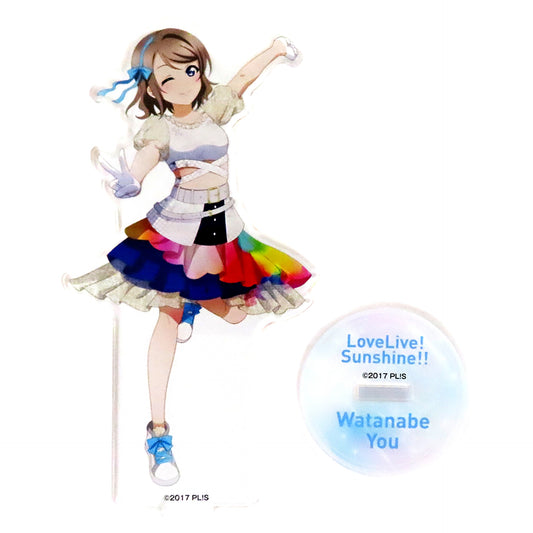 You Watanabe Acrylic Stand Aqours Love Live! Sunshine!! LoveLive! Series Official Store School Idol Theater Goods [USED]