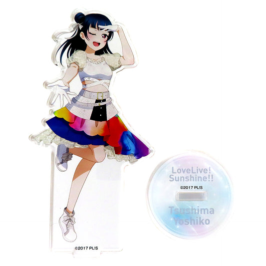 Yoshiko Tsushima Acrylic Stand Aqours Love Live! Sunshine!! LoveLive! Series Official Store School Idol Theater Goods [USED]