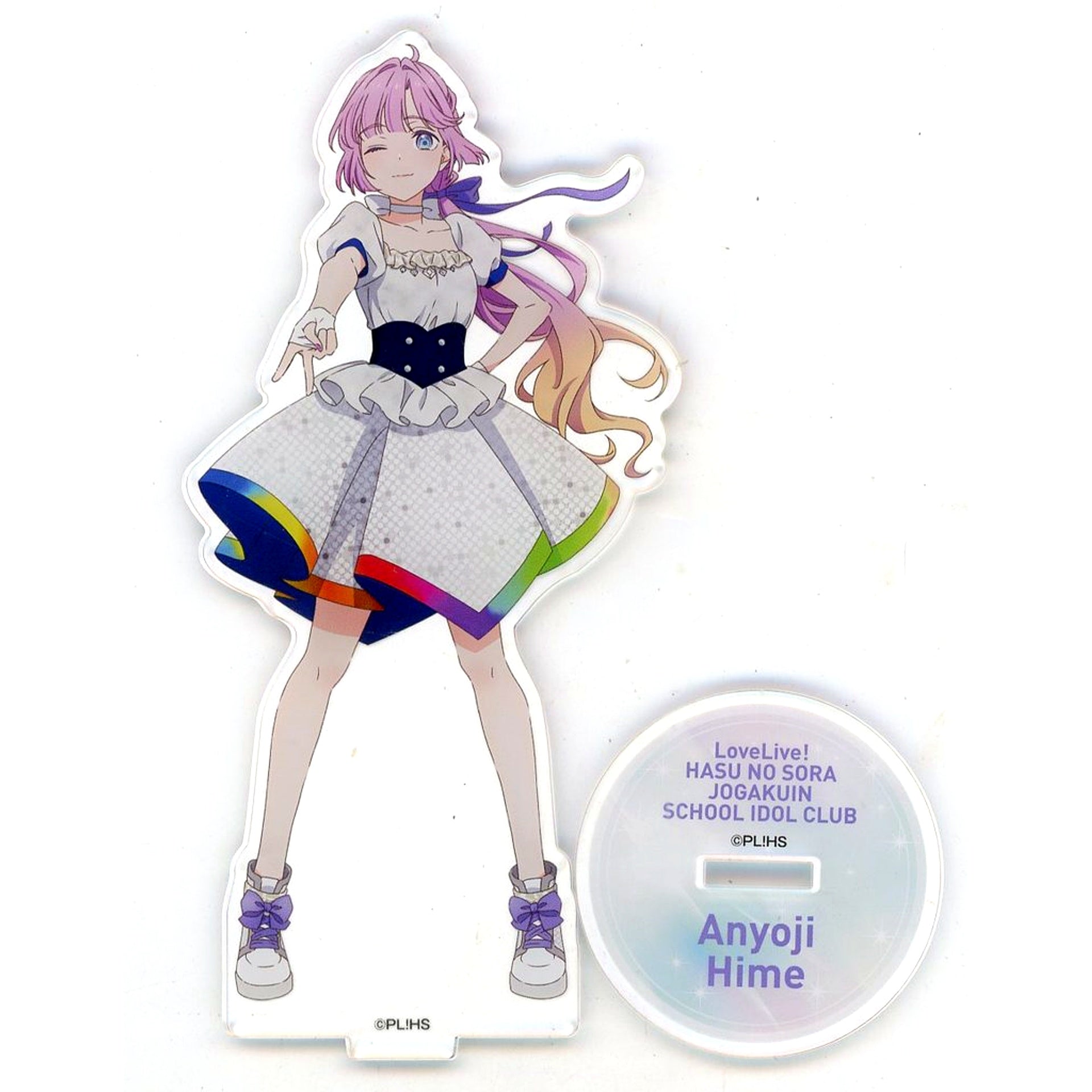 Hime Anyoji Acrylic Stand Hasunosora Love Live! Hasunosora Girls' High School Idol Club LoveLive! Series Official Store School Idol Theater Goods [USED]