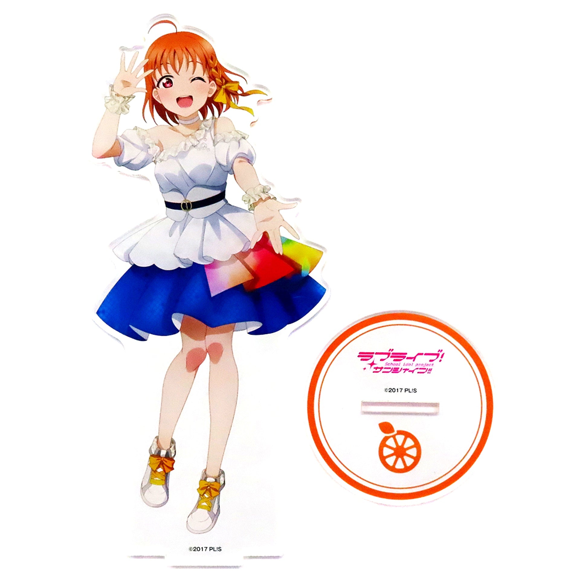 Chika Takami MG Maximum Grade Acrylic Stand Aqours Love Live! Sunshine!! Official Store School idol theater Goods [USED]
