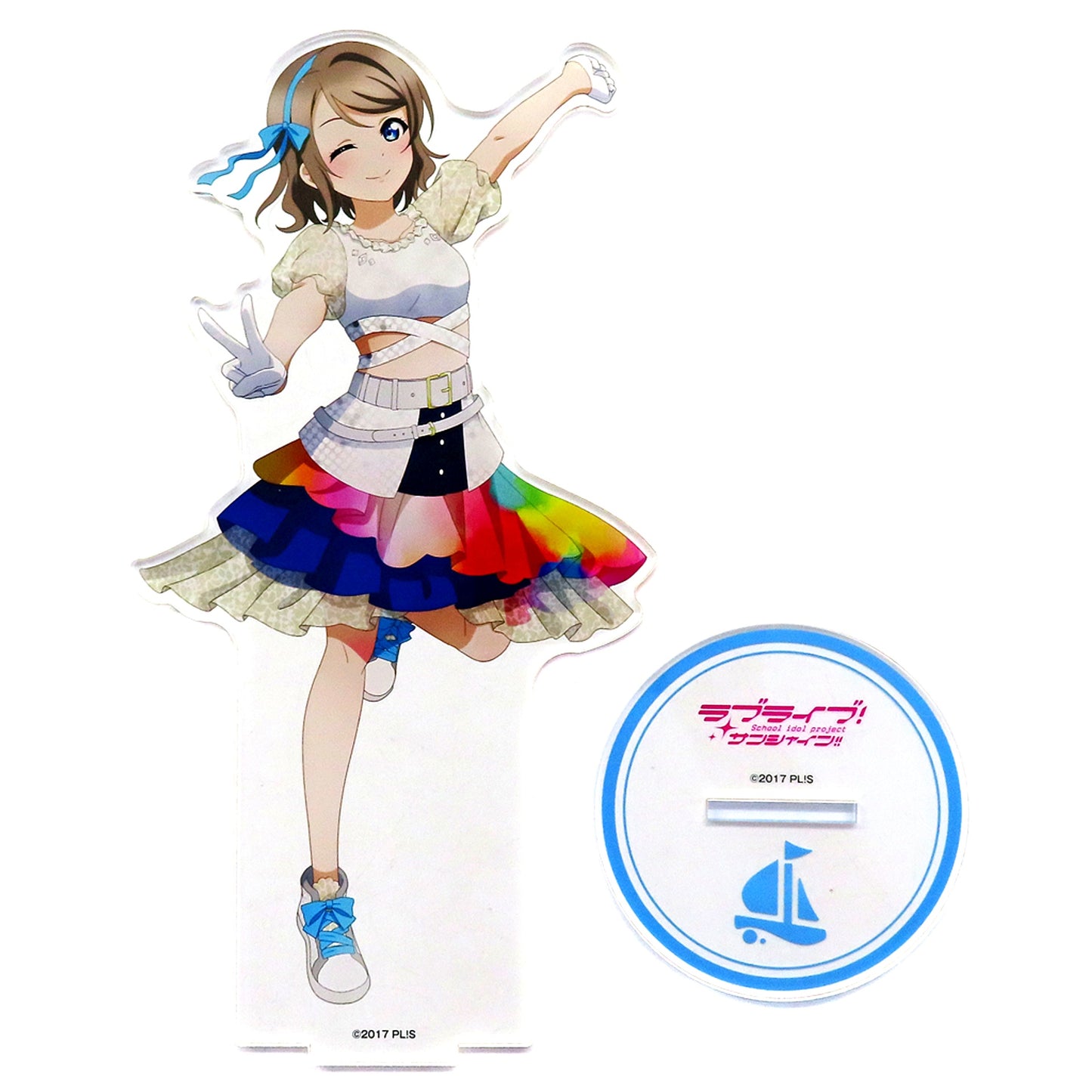 You Watanabe Love Live! Sunshine!! series Official Store School idol theater Goods MG Maximum Grade Acrylic Stand Aqours [USED]