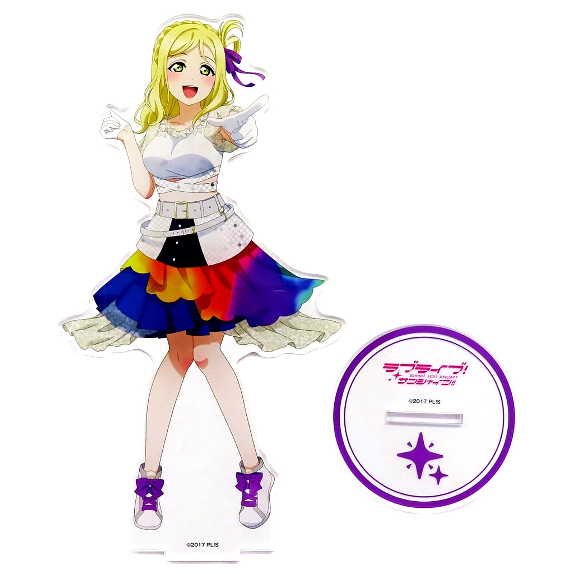 Mari Ohara MG Maximum Grade Acrylic Stand Aqours Love Live! Sunshine!! Official Store School idol theater Goods [USED]