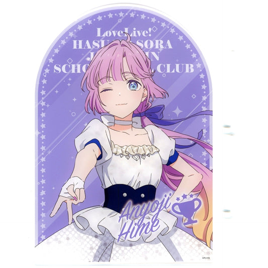 Hime Anyoji A Prize Acrylic Board Hasunosora Love Live! Series Official Store School Idol Theater Mini Game School Idol Palette [USED]