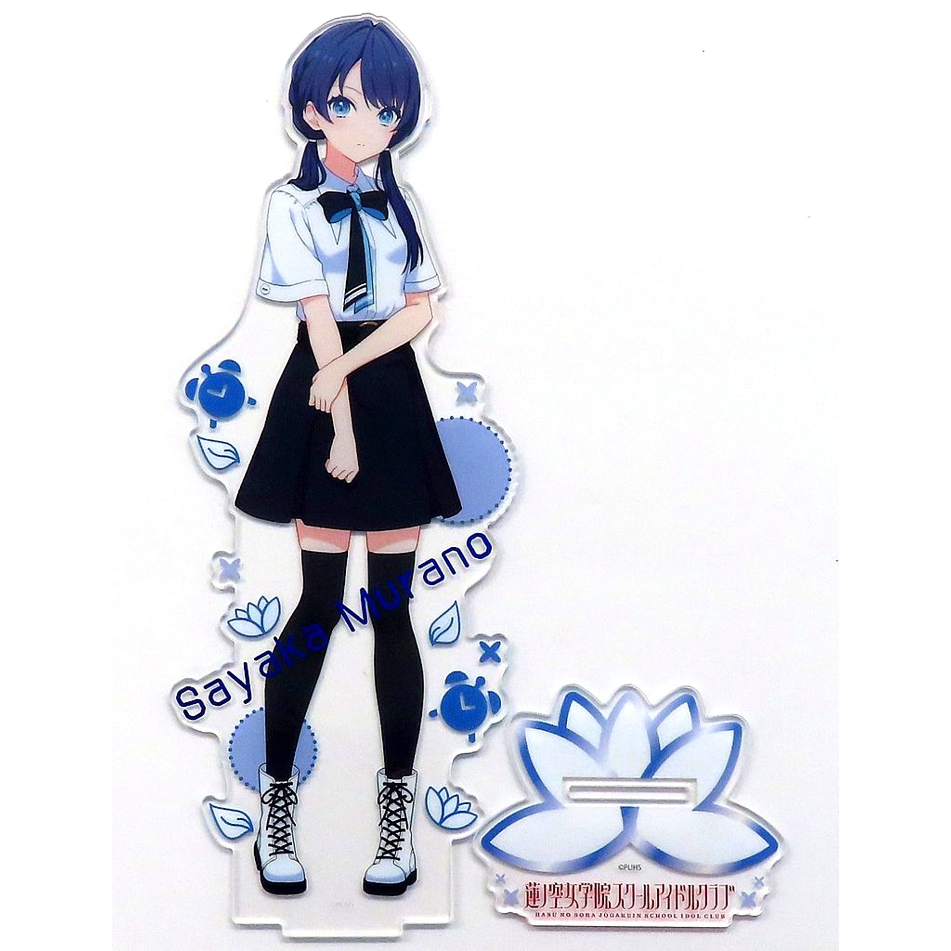 Sayaka Murano Foil Stamped BIG Acrylic Figure Summer Casual Wear Ver. Love Live! Hasunosora Girls' High School Idol Club PremiumShop [USED]