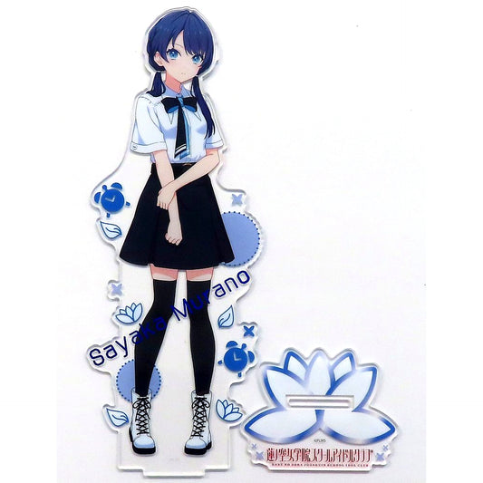 Sayaka Murano Foil Stamped BIG Acrylic Figure Summer Casual Wear Ver. Love Live! Hasunosora Girls' High School Idol Club PremiumShop [USED]
