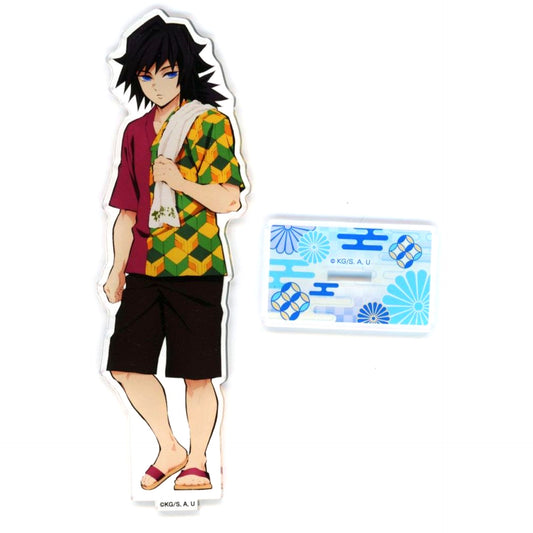 Giyu Tomioka After Bath Acrylic Stand Demon Slayer Gokurakuyu RAKU SPA 3rd Hashira's Blissful Holiday [USED]