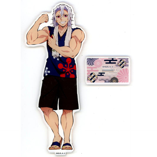 Tengen Uzui After Bath Acrylic Stand Demon Slayer x Gokurakuyu RAKU SPA 3rd Hashiras Gokuraku Holiday [USED]