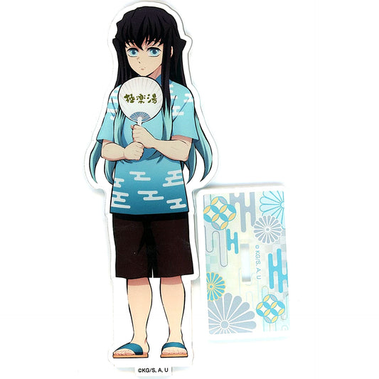Muichiro Tokito After Bath Acrylic Stand Demon Slayer: Kimetsu no Yaiba x Gokurakuyu RAKU SPA 3rd Edition Hashira's Blissful Holiday [USED]